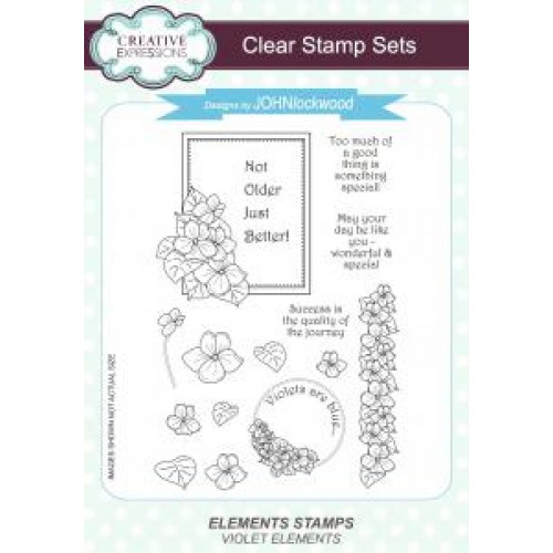 Elements Stamps - John Lockwood Clear stamps CEC739